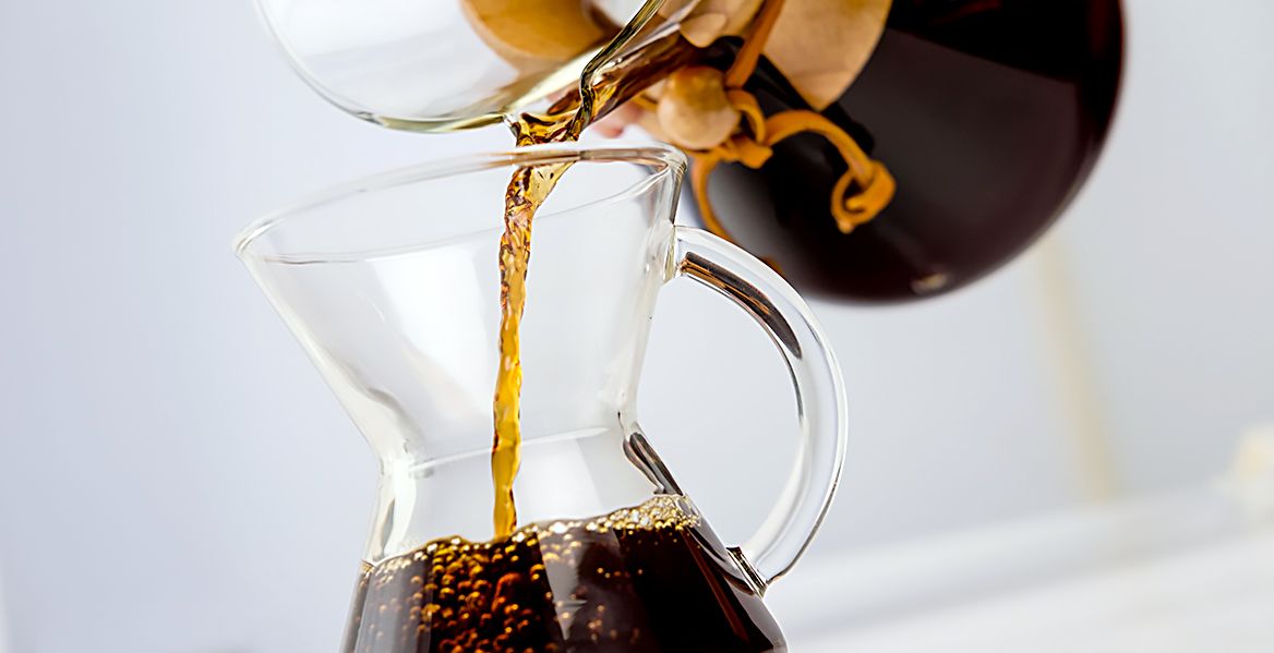 Chemex Coffee Maker Ahşap Kulplu Kahve Demleme